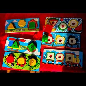 Melissa & Doug Sort, Match, and Attach Nuts & Bolts.